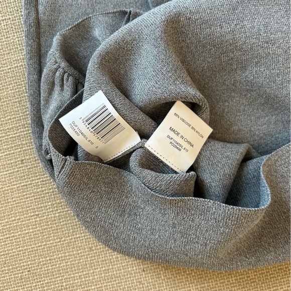 DISSH Poppy Bitter Choc Asym Midi Dress - Silver Gray - Picture 9 of 9